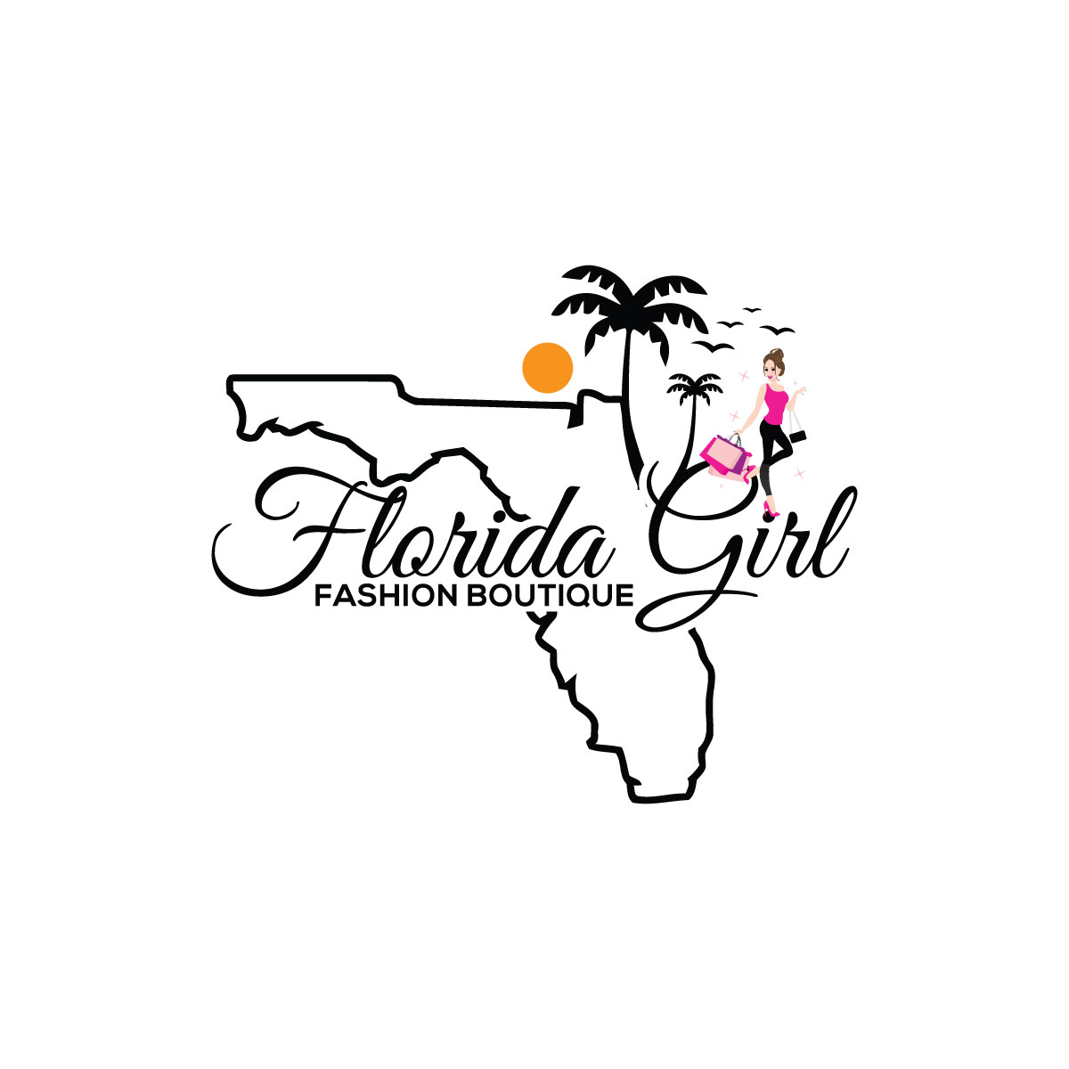 Diseño de Logo por Rosalie.. para Florida Girl Fashion Boutique | Diseño #30102015