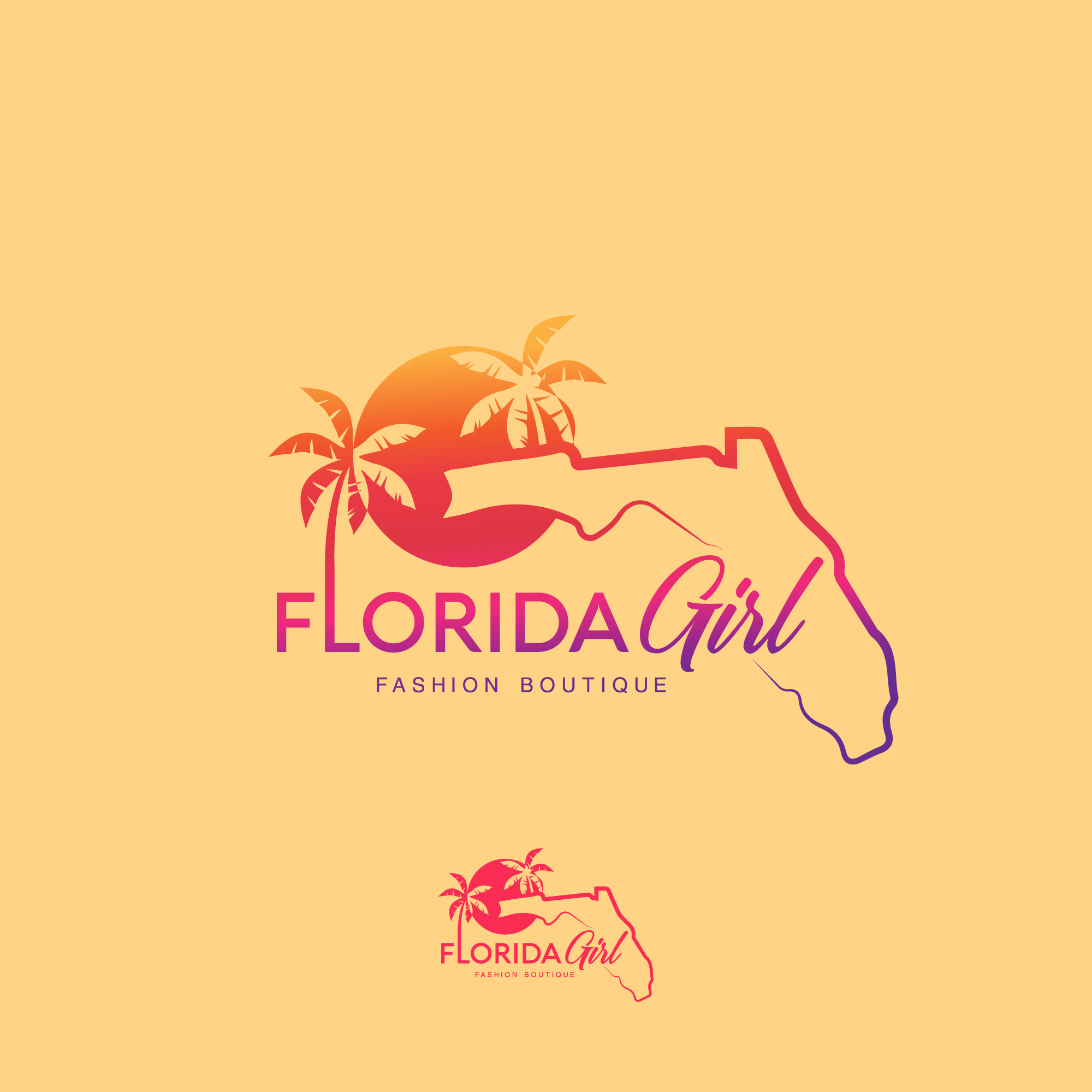 Logo Design by Peroni for Florida Girl Fashion Boutique | Design #30138442