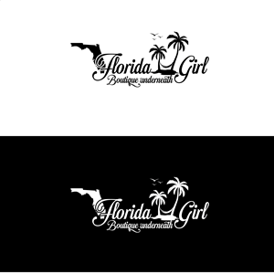 Logo Design by alrey_art for Florida Girl Fashion Boutique | Design #30113534