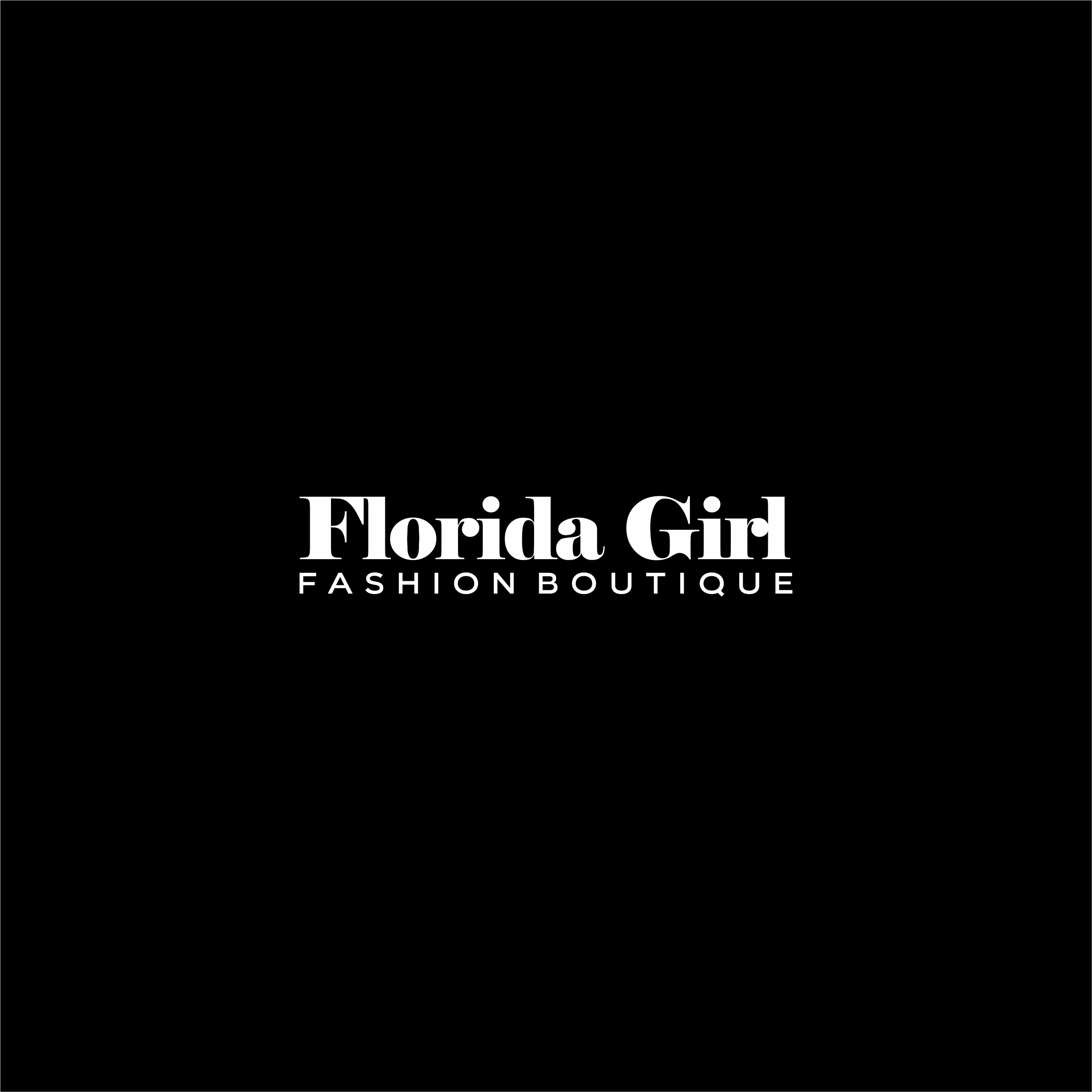 Logo Design by melzh for Florida Girl Fashion Boutique | Design #30093881