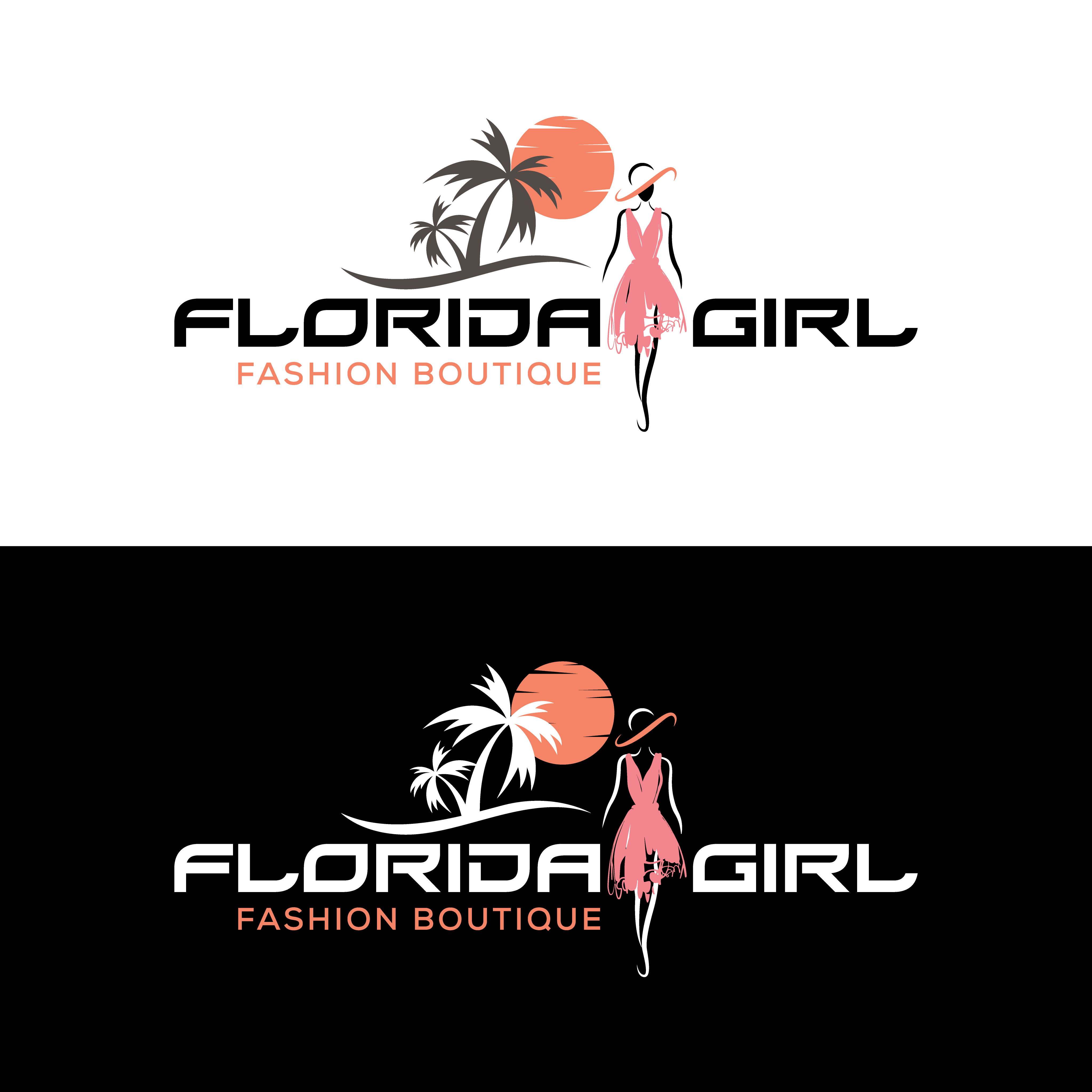 Logo-Design von Design Element für Florida Girl Fashion Boutique | Design #30096827