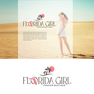 Logo Design by Design Element for Florida Girl Fashion Boutique | Design #30129140
