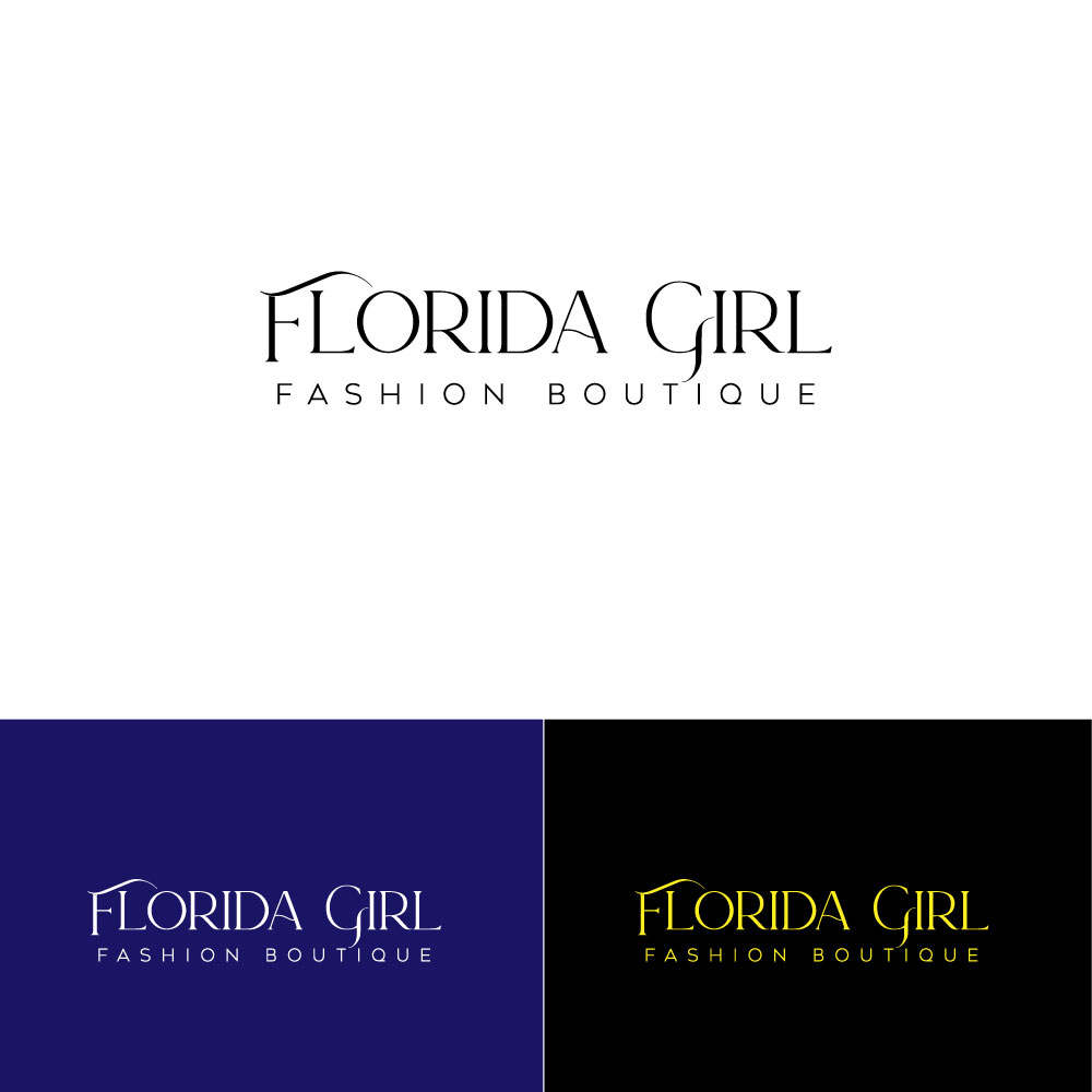 Logo Design by ax design2 for Florida Girl Fashion Boutique | Design #30092962