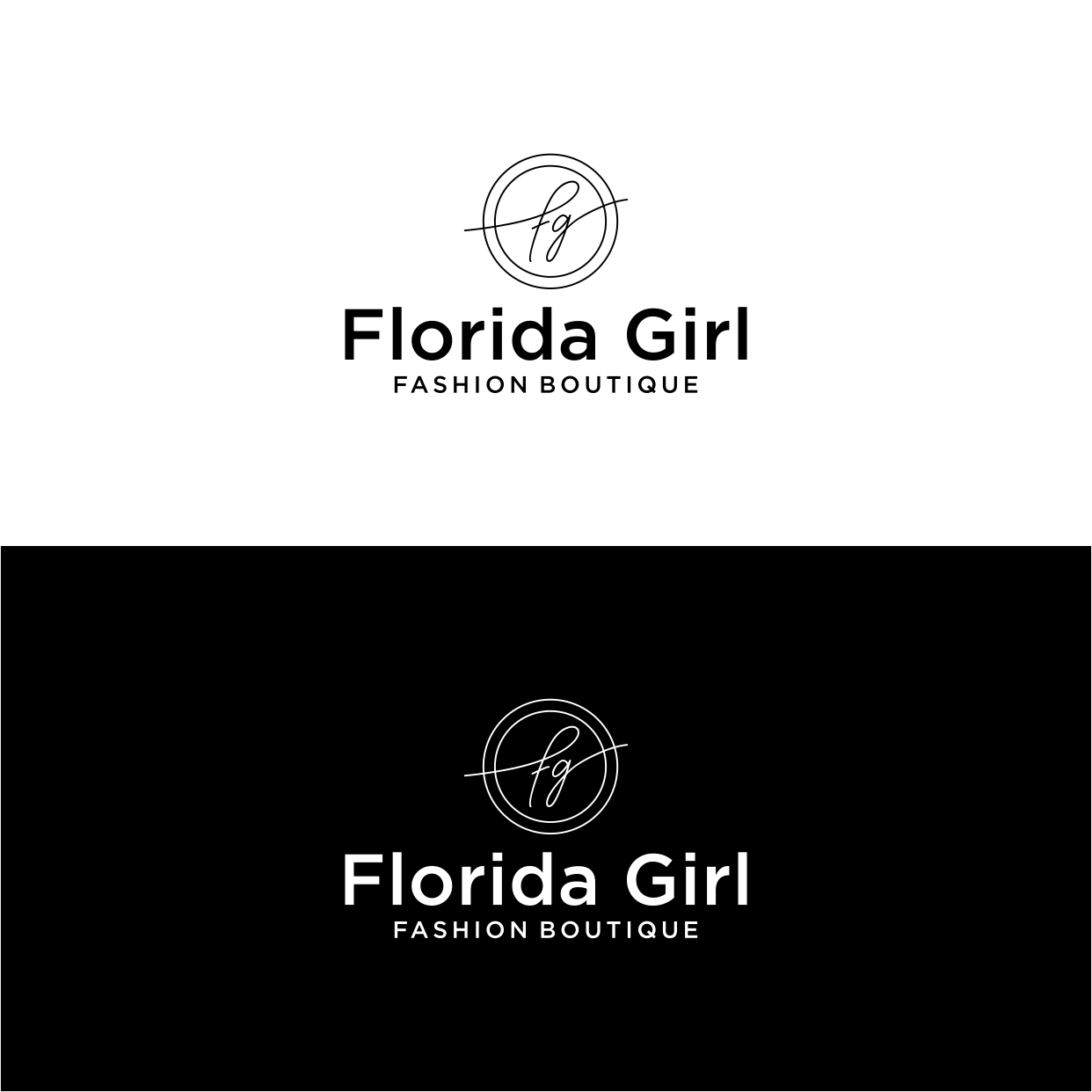 Logo Design by Kaze56 for Florida Girl Fashion Boutique | Design #30093047