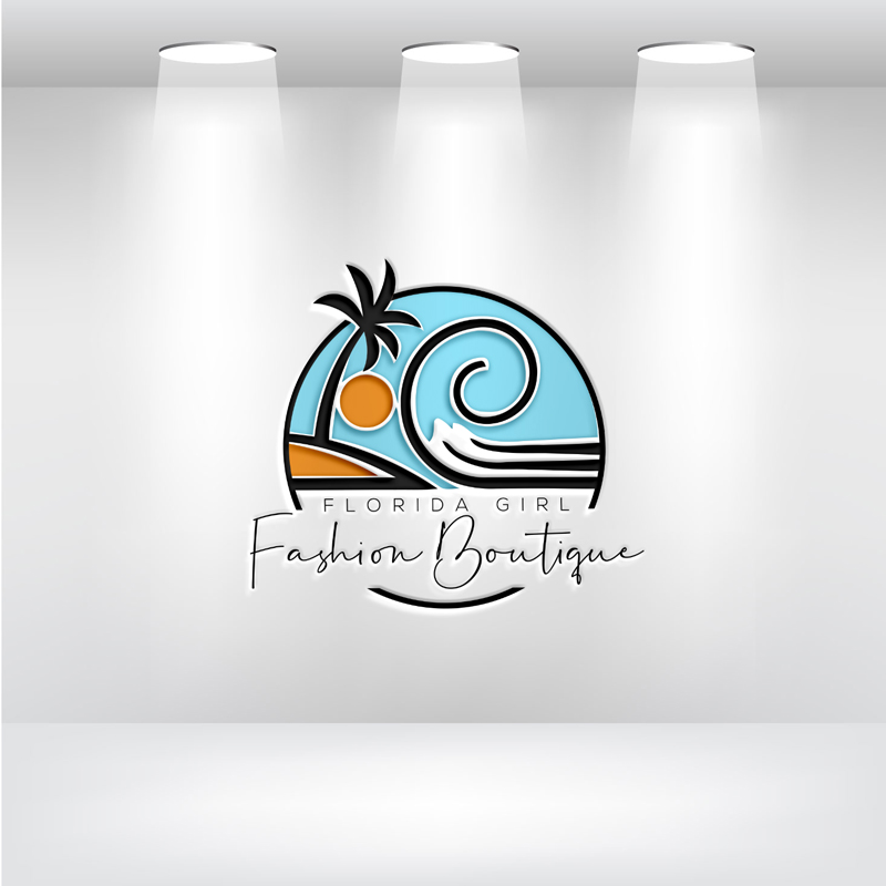 Logo Design by skart for Florida Girl Fashion Boutique | Design #30095011