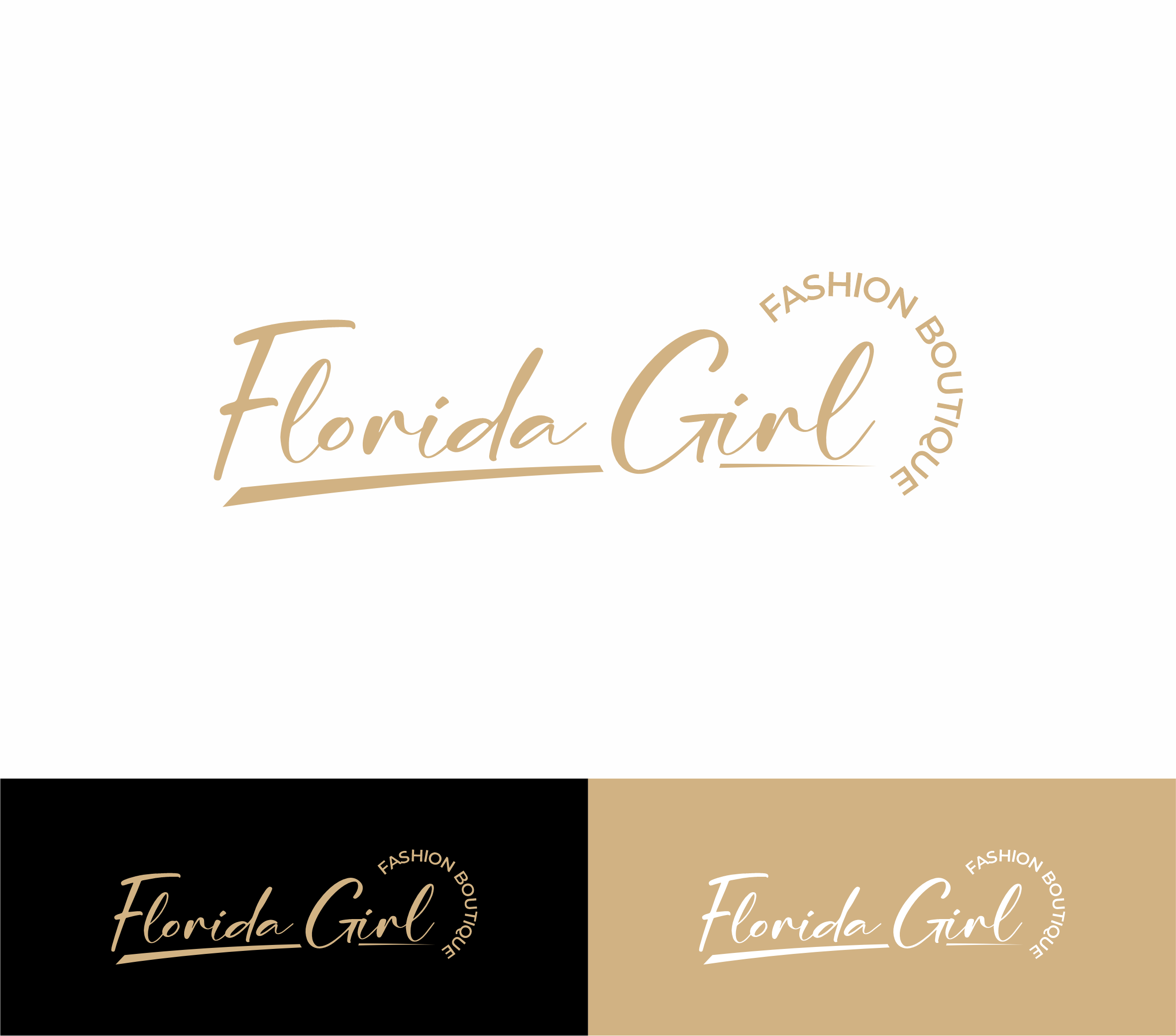 Logo-Design von Design by Nilahm für Florida Girl Fashion Boutique | Design #30093019