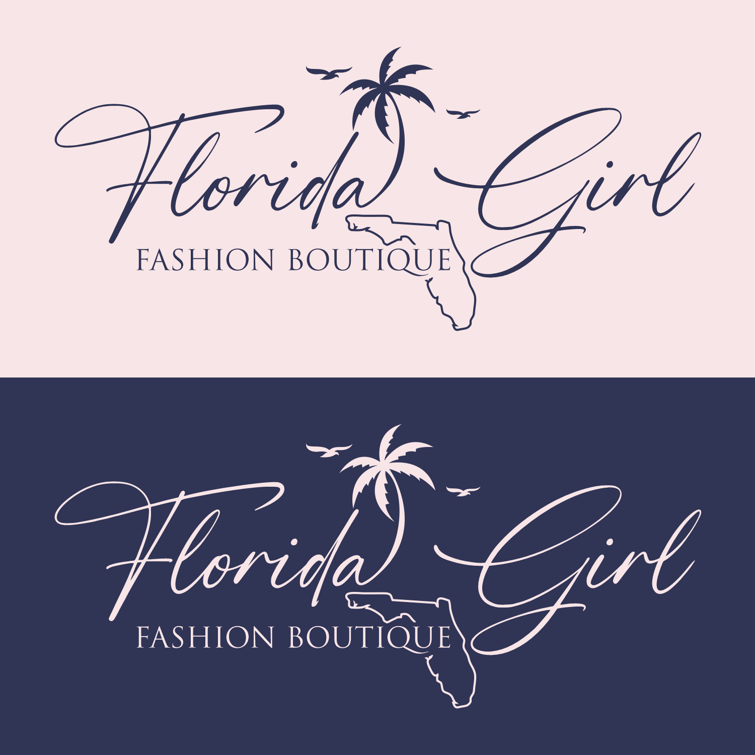 Logo Design by Dalang Design for Florida Girl Fashion Boutique | Design #30102149