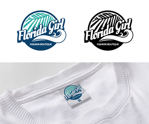 Logo-Design von Karina Cavaco für Florida Girl Fashion Boutique | Design: #30105807