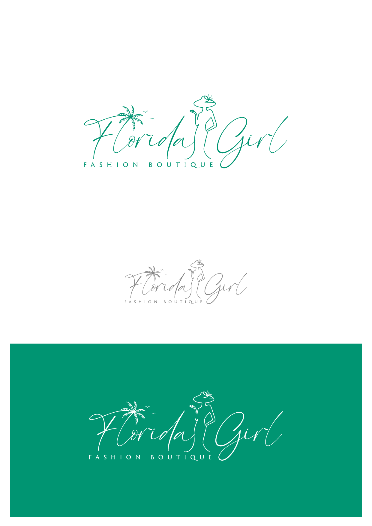 Logo-Design von ashantha für Florida Girl Fashion Boutique | Design #30108621