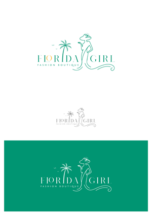 Logo Design by ashantha for Florida Girl Fashion Boutique | Design: #30108628