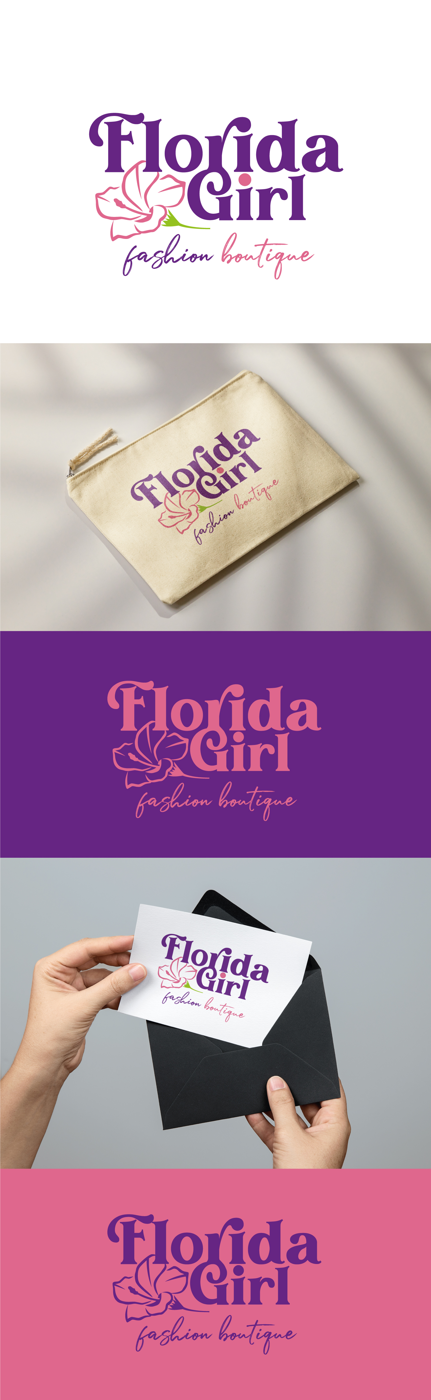 Logo Design by AbhishekkM'24 for Florida Girl Fashion Boutique | Design #30094454