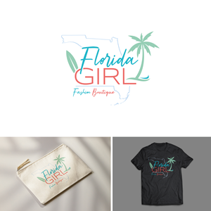 Logo Design by AbhishekkM'24 for Florida Girl Fashion Boutique | Design: #30100941