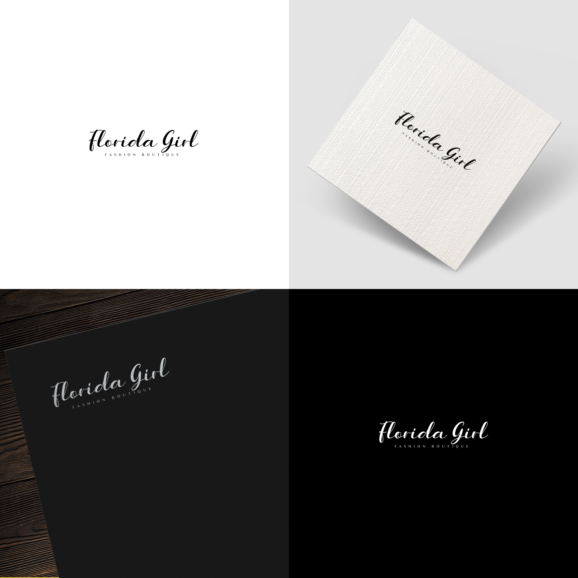 Logo Design by SL Designer for Florida Girl Fashion Boutique | Design #30093691