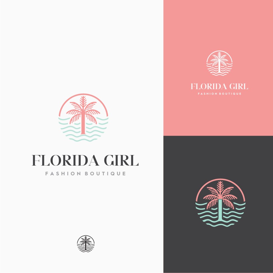 Logo Design by gray mind for Florida Girl Fashion Boutique | Design #30143660
