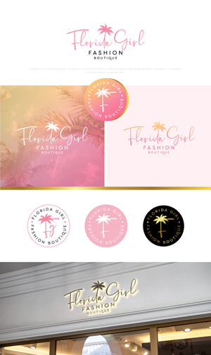 Diseño de Logo por Cactus Designs para Florida Girl Fashion Boutique | Diseño: #30097798