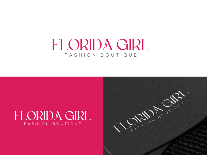 Logo Design by Pro_DesignMaster for Florida Girl Fashion Boutique | Design #30096460