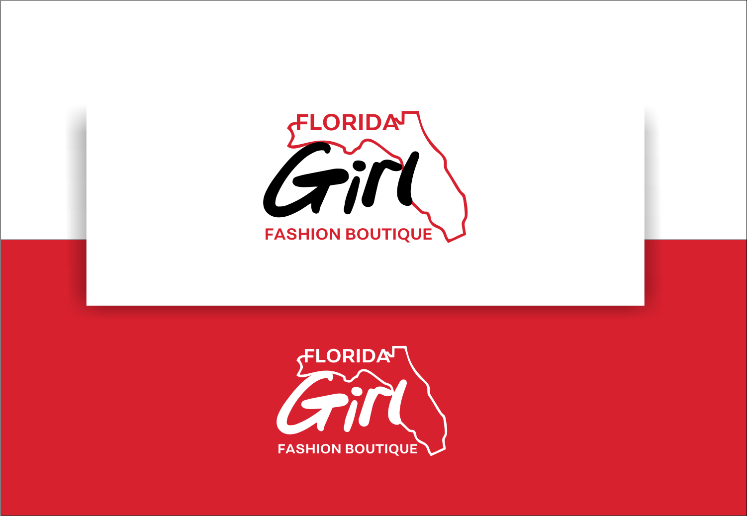 Logo-Design von Udaya G für Florida Girl Fashion Boutique | Design #30127407