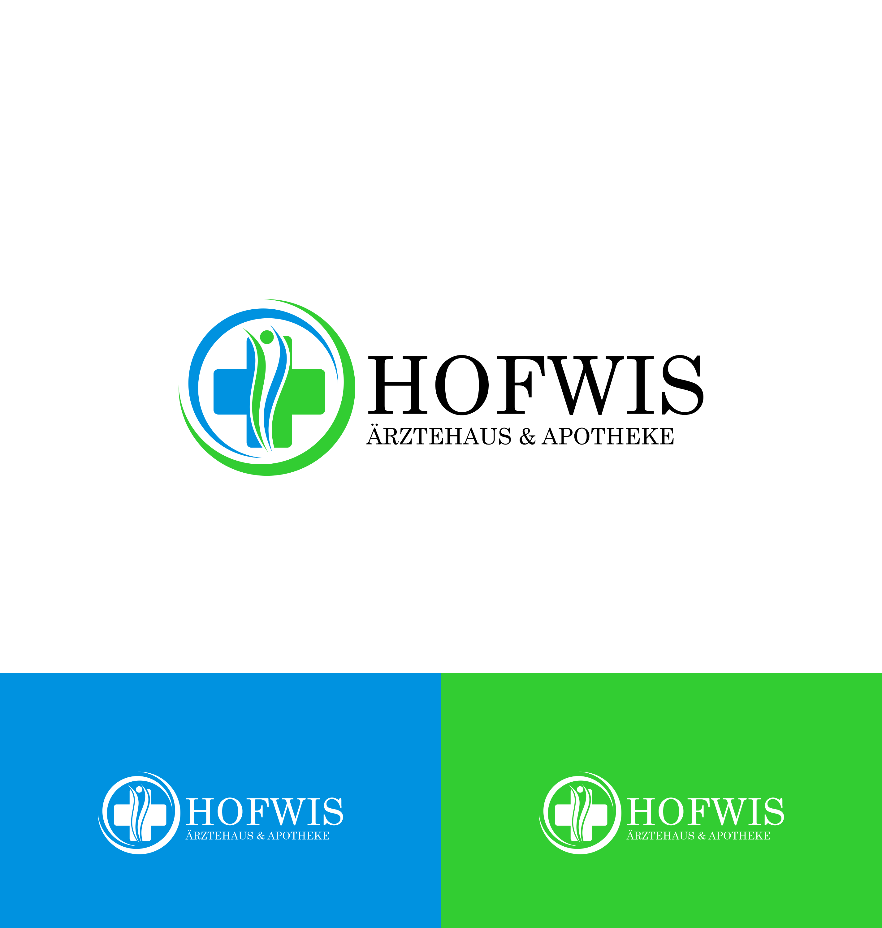 Logo Design by saesantoso for Ärztehaus & Apotheke Hofwis | Design #30120095