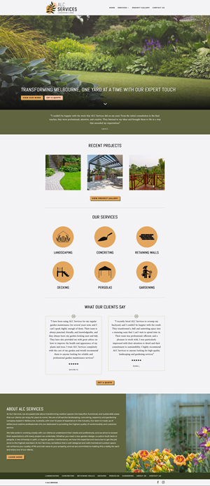 Web Design by loukoz for this project | Design: #30122236