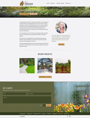 Web Design by loukoz for this project | Design: #30126262