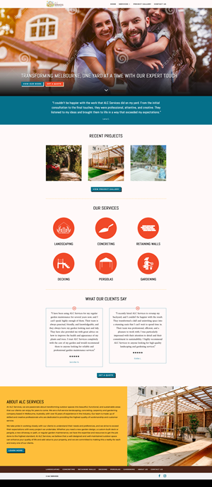 Web Design by loukoz for this project | Design #30139352