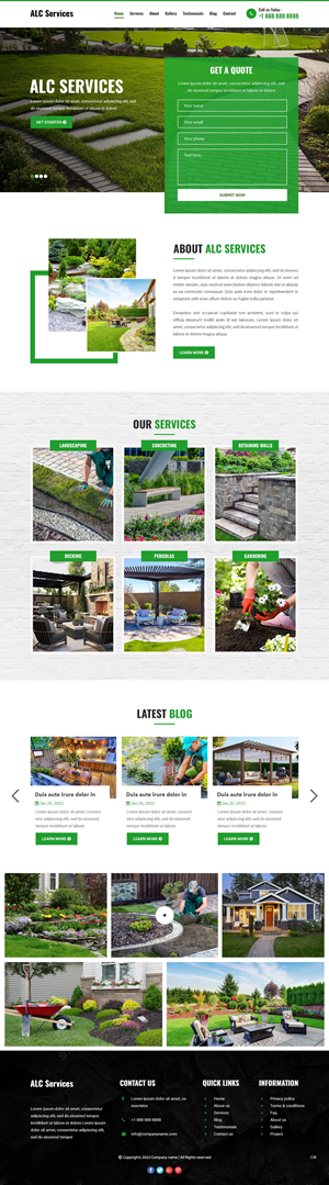 Web Design by pb for this project | Design: #30107167