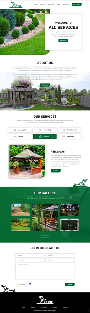 Web Design by pb for this project | Design: #30107170