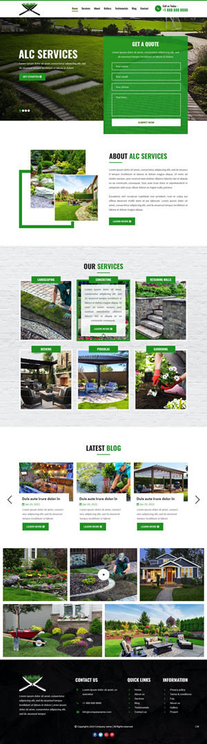 Web Design by pb for this project | Design: #30113258