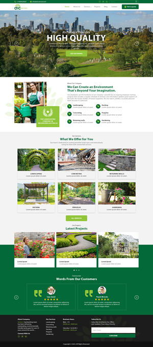Web Design by creative.bugs for this project | Design: #30098438