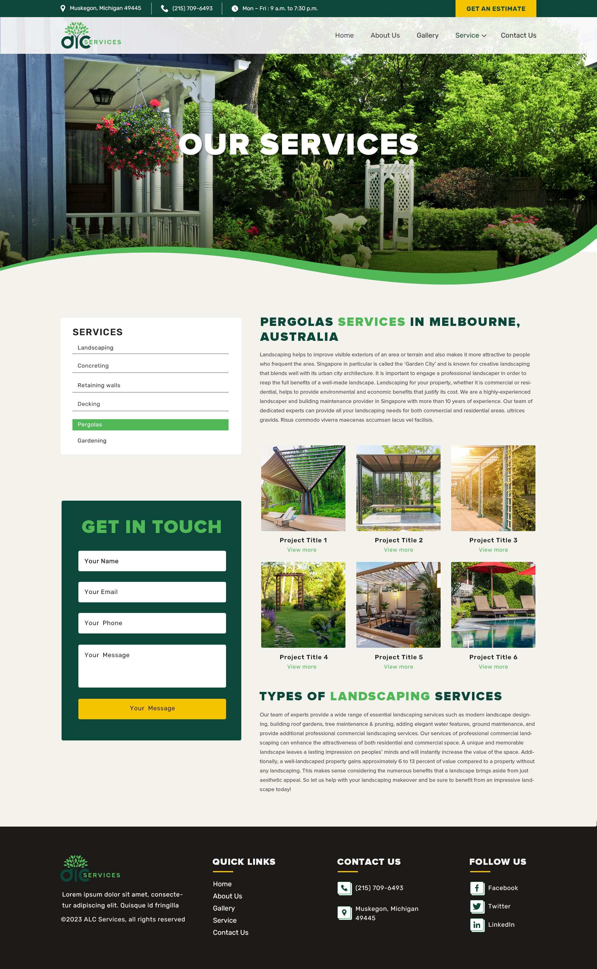 Web Design by creative.bugs for this project | Design #30193739