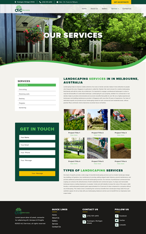 Web Design by creative.bugs for this project | Design: #30193740