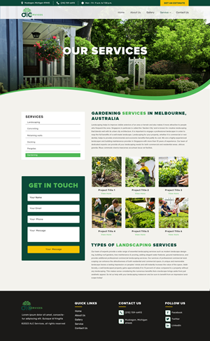 Web Design by creative.bugs for this project | Design: #30193756