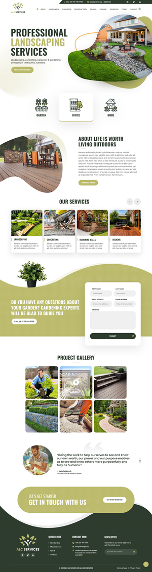 Diseño Web por nzdesigners para este proyecto | Diseño #30111710