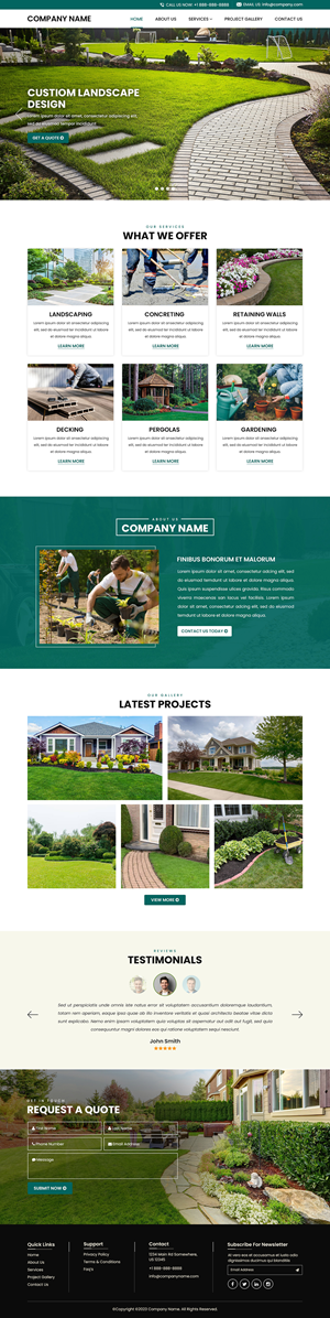 Web Design by Titan Eagle for this project | Design: #30106990