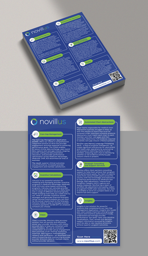 Diseño de Flyer por KreativeMadz para Novillus, LLC | Diseño: #30105453