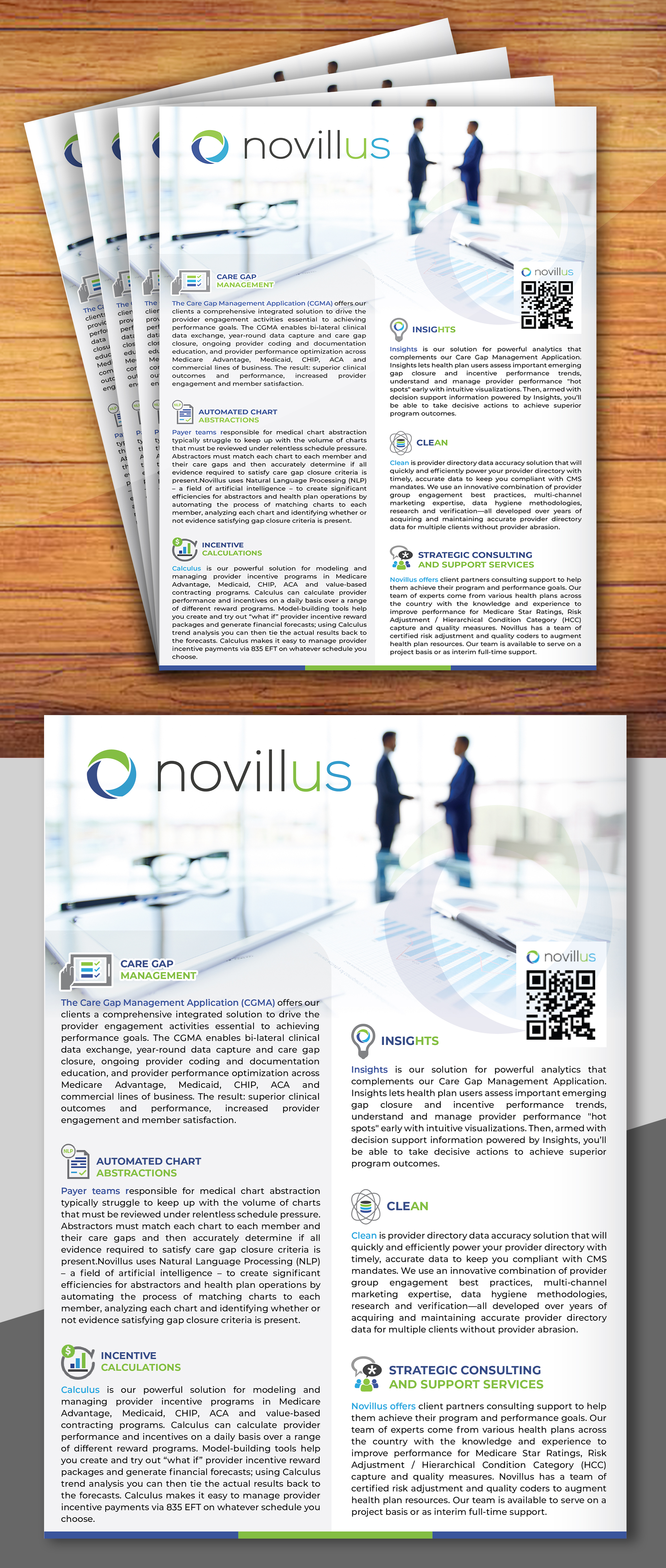 Diseño de Flyer por creativemood438 para Novillus, LLC | Diseño #30106179