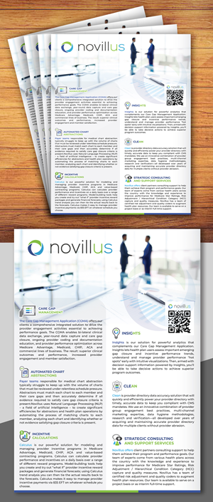 Diseño de Flyer por creativemood438 para Novillus, LLC | Diseño: #30106179