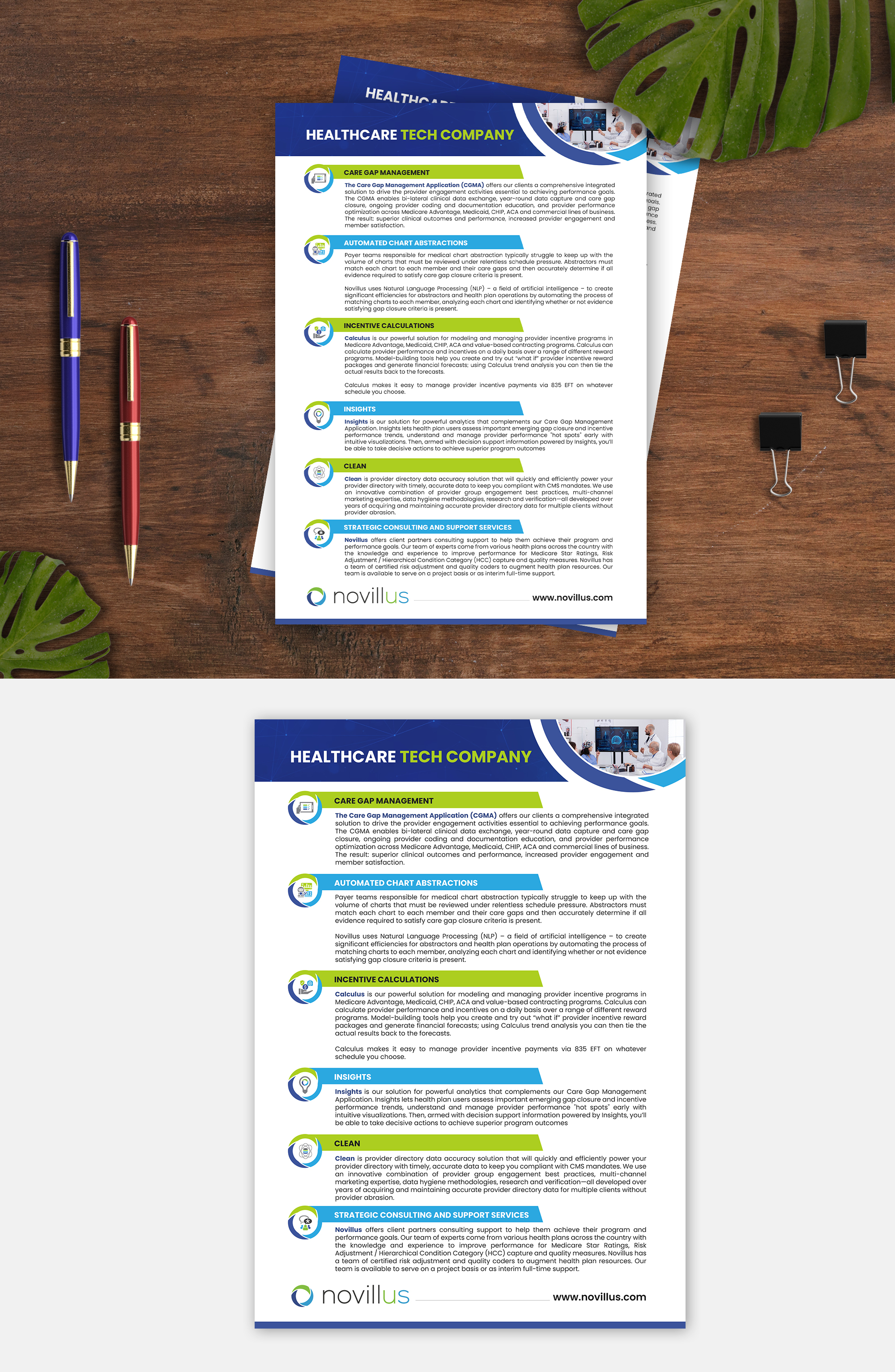 Diseño de Flyer por debdesign para Novillus, LLC | Diseño #30104956