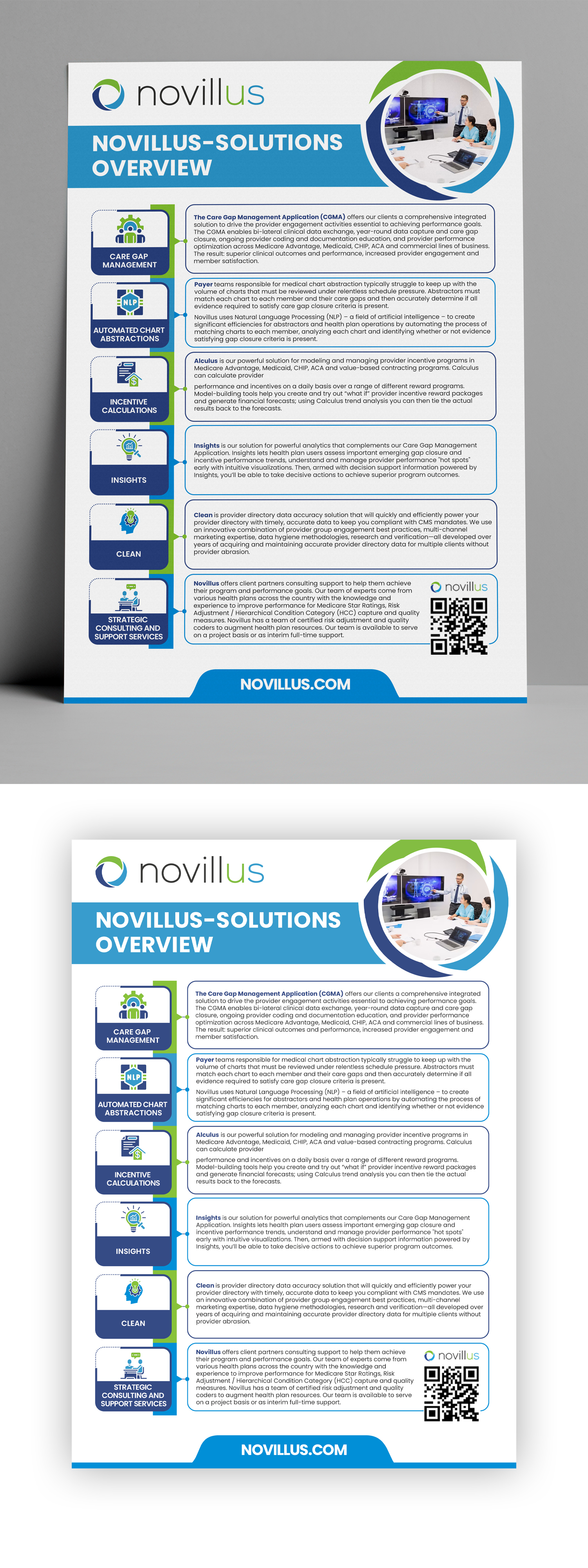 Diseño de Flyer por debdesign para Novillus, LLC | Diseño #30105082