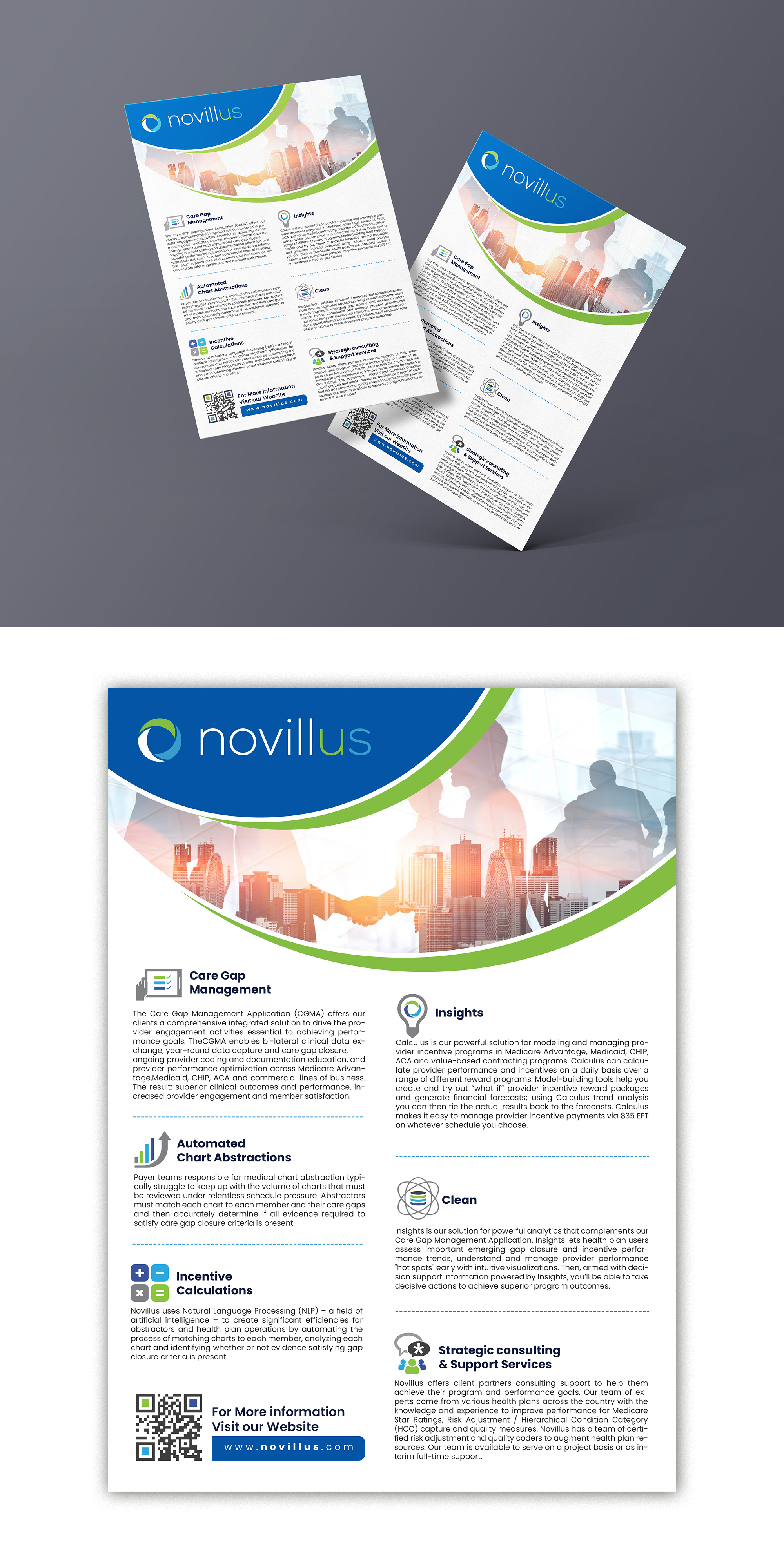 Diseño de Flyer por debdesign para Novillus, LLC | Diseño #30105806
