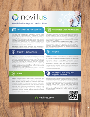 Diseño de Flyer por saurov para Novillus, LLC | Diseño: #30094629