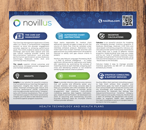 Diseño de Flyer por saurov para Novillus, LLC | Diseño: #30105592