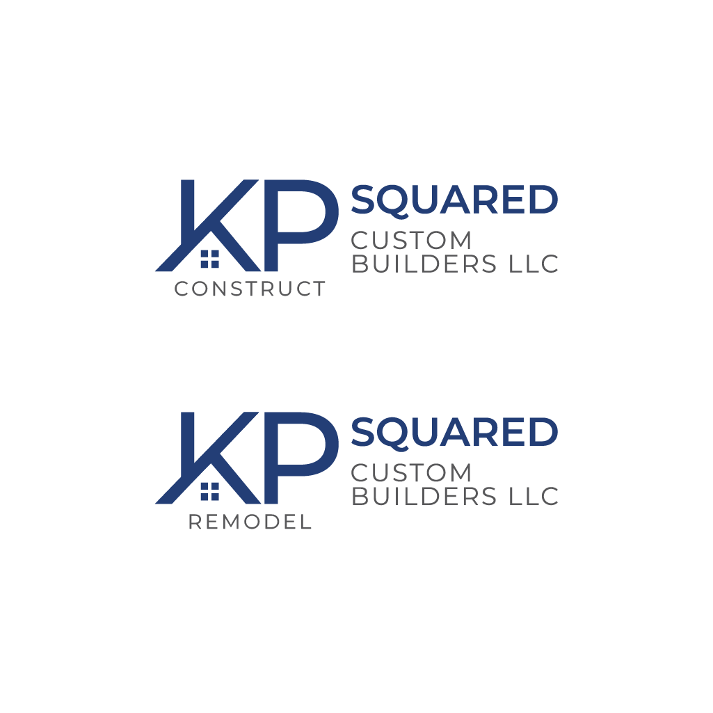 Logo Design by Jerwin Intac for KP Squared Custom Builders | Design #30111006
