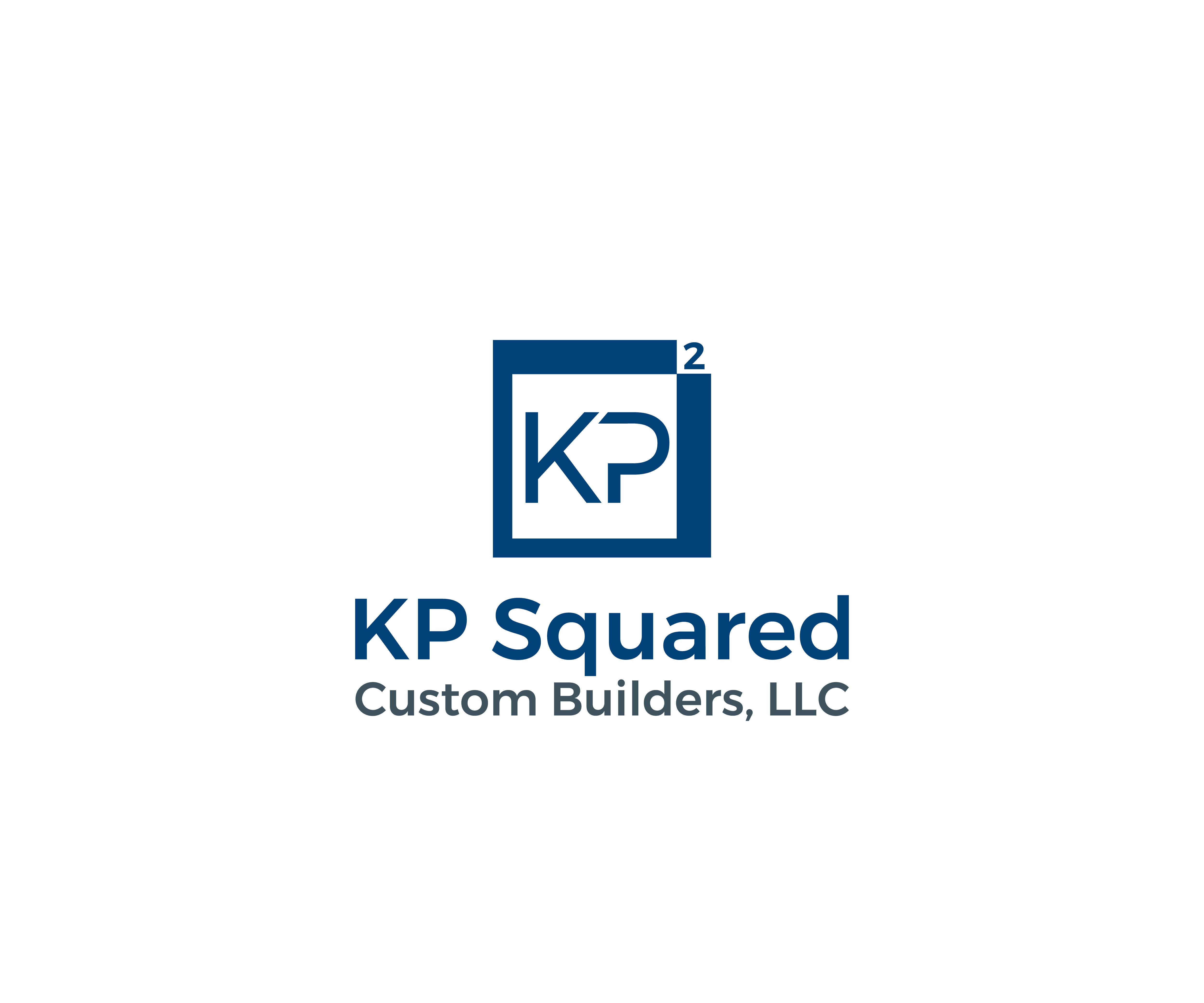 Logo Design by James J. for KP Squared Custom Builders | Design #30114666