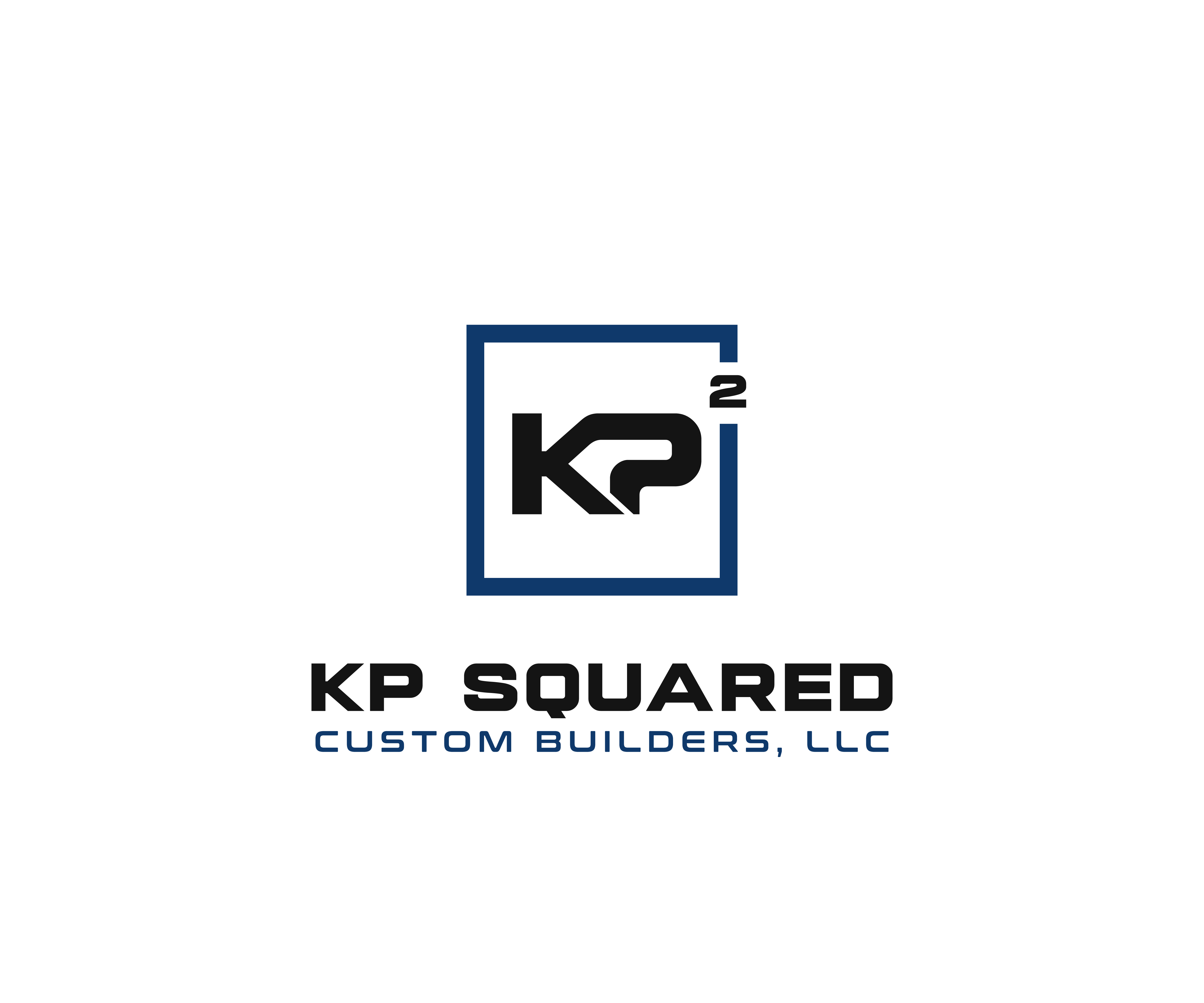 Diseño de Logo por James J. para KP Squared Custom Builders | Diseño #30139911