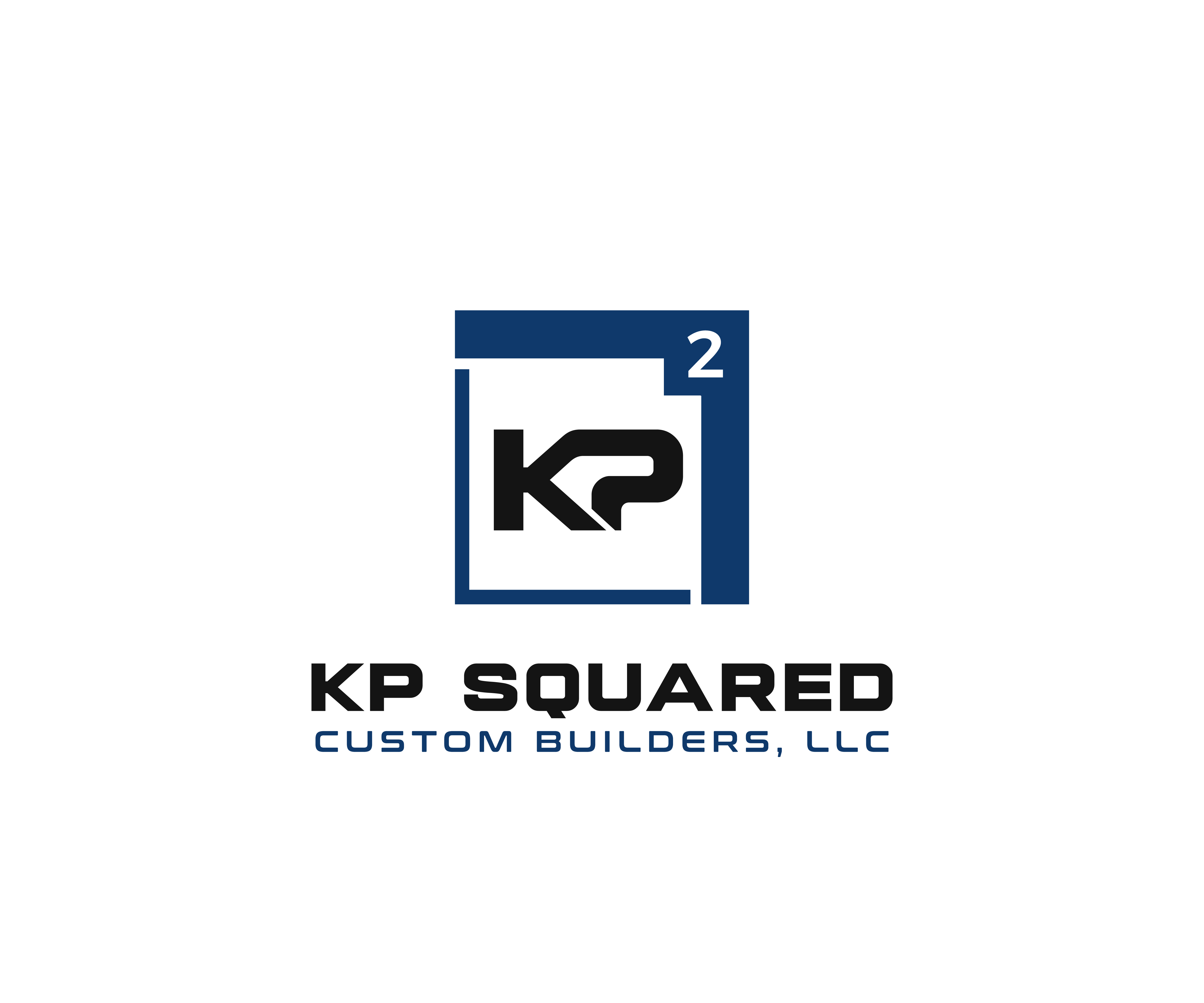 Diseño de Logo por James J. para KP Squared Custom Builders | Diseño #30144835