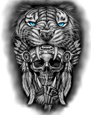 Diseño de Tatuaje por Jezzus para este proyecto | Diseño: #30133165