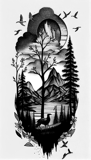 Tattoo Design by Senarathna for this project | Design #30108790