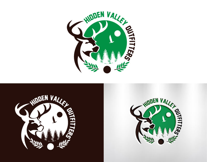 Logo Design by Cliping_path for Hidden Valley Outfitters | Design #30117400