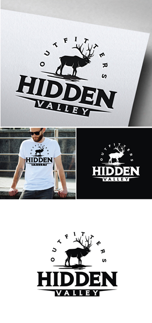 Logo Design by Om Namah Shivay for Hidden Valley Outfitters | Design: #30112703